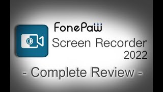 FonePaw Screen Recorder  Tutorial and Complete Review [upl. by Boys]