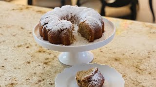 Carrot Bundt Cake So easy [upl. by Ledairam35]