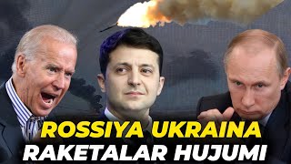 ROSSIYA RAKETALARINING UKRAINAGA HUJUMI URUSH VOQEALARI HAQIDA [upl. by Selyn639]