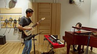 Bags groove  piano amp guitar duo blues cover [upl. by Fidole615]