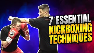 7 Essential Kickboxing Techniques  Greenwood Indiana Kickboxing [upl. by Einad586]