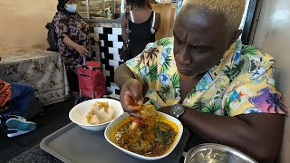 African CORNER RESTAURANT in London  Dalston Market london [upl. by Sophronia]