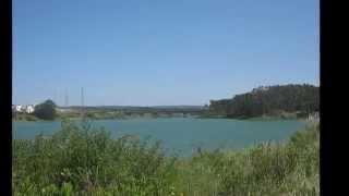 Barragem de São Domingos Peniche Portugal [upl. by Emearg]