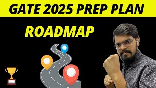 GATE 2025 ideal preparation strategy To get AIR under 100  gate 2025 roadmap [upl. by Abdella95]