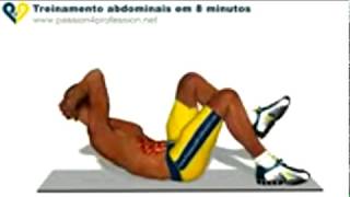 Treinamento abdominais para perder barriga [upl. by Fidel]