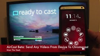 AirCast Send Any Video From Device To Chromecast READ UPDATE [upl. by Norword423]