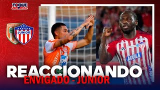 ENVIGADO 00 JUNIOR DE BARRANQUILLA 🚨  BUSCANDO LA CLASIFICACIÓN 🦈  RUEDA DE PRENSA EN VIVO🔥 [upl. by Noirod2]