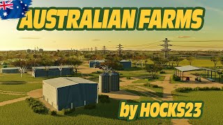 Aussie Aussie Aussie  Australian Farms 4x Map by Hocks23  Farming Simulator 22 PC Only [upl. by Cardwell]