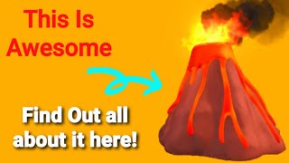 Volcano Parts of a Volcano Volcanic Eruption Animation for Kids [upl. by Nealson]