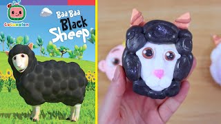 CoComelon‬ Clay Cracking  Baa Baa Black Sheep [upl. by Sekoorb]