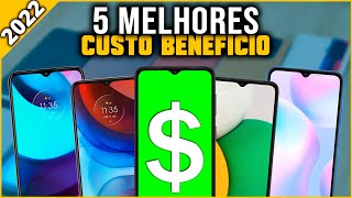 Os 5 Melhores Melhores Celulares Custo Beneficio 2022 [upl. by Atselec599]