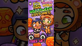 Avatar World New Update FREE Gift Tiny Halloween Costume Baby avatarworld pazu pazugames shorts [upl. by Ester]