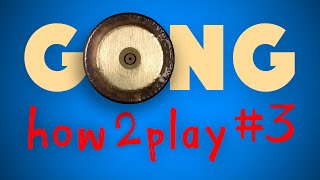 Gong  how to play by Jens Zygar edition3 [upl. by Aihsekyw]