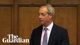 Nigel Farage claims in first Commons speech that John Bercow tried to overturn Brexit [upl. by Wetzel]