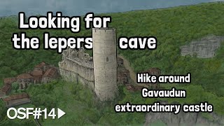 Looking for the lepers cave  Hike around Gavaudun extraordinary castle [upl. by Oni]