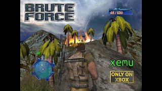 Brute Force 3x Resolution  xemu Microsoft Xbox Emulator [upl. by Anot]