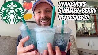 Summer Berry Starbucks Refreshers Review [upl. by Frieder]