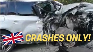 UK Car Crashes Compilation 1  Crashes accidents amp wrecks only [upl. by O'Rourke]