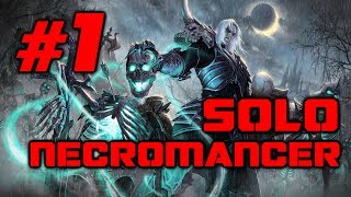 Divinity Original Sin 2 Necromancer solo Houndmaster Kniles High Judge Honour Mode  Part 1 [upl. by Nerine41]