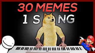 30 MEMES in 1 SONG in 3 minutes [upl. by Schoening]