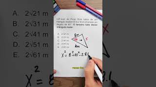 Lei dos cossenos matematica trigonometria [upl. by Arria]