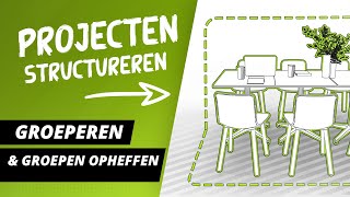 Groeperen en groepen opheffen  pConplanner Tutorial [upl. by Lebisor870]