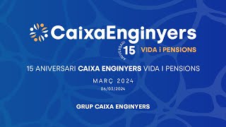 Acte celebració 15è aniversai Caixa Enginyers Vida i Pensions [upl. by Ytirahs]