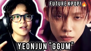 SUPER YEONJUN 연준 YEONJUN ‘GGUM’ Official MV REACTION [upl. by Bullard]