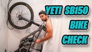 Bike Check Yeti SB150 Custom MTB Build by Jared Beerman [upl. by Goodrich355]