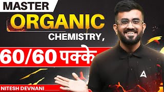 How to Cover Organic Chemistry in 20 Days  NEET 2024 Preparation  Nitesh Devnani [upl. by Yntrok]