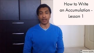 How to Write an Accumulation  Figures of Speech 1 [upl. by Eillehs279]