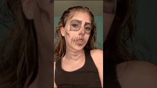 Halloween skeleton makeup halloween makeup [upl. by Bekelja651]