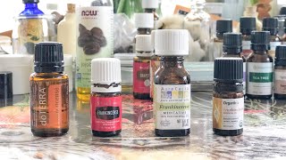 COMPARING 4 DIFFERENT ESSENTIAL OIL BRANDS [upl. by Mcdermott]