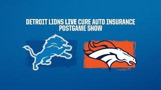 Lions vs Broncos Week 15  Detroit Lions Live CURE Auto Insurance Postgame Show [upl. by Marx]