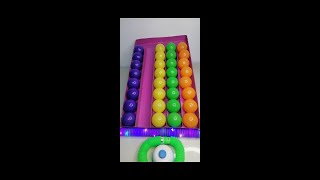 VIBRANT BALL SORTING LETS PLAY [upl. by Hazelton]