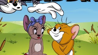 Tom and Jerry Kissing  Tom and Jerry Cartoon games for Kids  TomampJerry Games [upl. by Papagena]