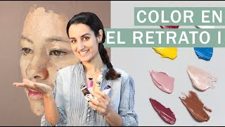 El color en el retrato I Tonos piel en la pintura al óleo y acrílico [upl. by Aihsemat]