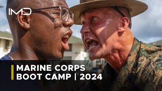 Marine Corps Boot Camp  San Diego  Recruit Training [upl. by Addi]