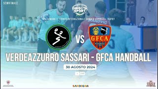 Pallamano  Summer Handball Trophy G2  Verdeazzurro SassariGFCA Handball 2726 [upl. by Lester254]