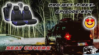 Finally Installing Seat Covers On My Nissan Xterra [upl. by Ulu949]