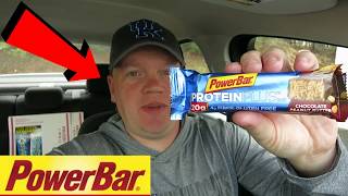 Power Bar Protein Plus Chocolate Peanut Butter Reed Reviews [upl. by Akinal]