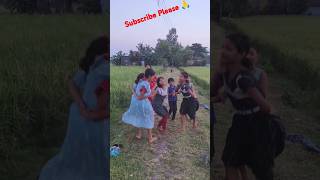 Bristi Pore Tapur Tupur l Paye Diye Sonar Nupur ☔ shorts groupdance familyactivity bengali song [upl. by Wildon]