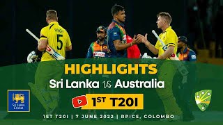 1st T20I Highlights  Sri Lanka vs Australia 2022 [upl. by Sears312]