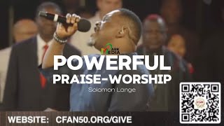 POWERFUL PRAISE WORSHIP  CFAN50 ABUJA  Min Solomon Lange powerfulworship cfan abuja [upl. by Machute]