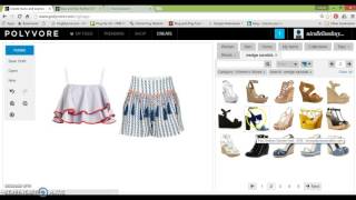 How To Use Polyvore Tutorial [upl. by Alonzo373]