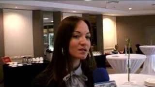 Interview Jelena Tomasevic in Belgium  eurosongbe [upl. by Yrffej]