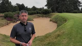 English Amateur 2020 Hole 12 Hotchkin Course Woodhall Spa Preview [upl. by Eimareg]