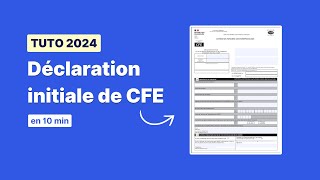 TUTO Déclaration CFE 2024  Comment la remplir en 10min et sans erreur  📝 [upl. by Koball]