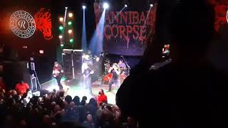 Cannibal Corpse playing Code of the Slashers live at the Ramcat 2192022 [upl. by Bore940]