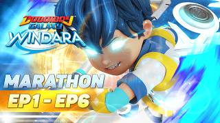 BoBoiBoy Galaxy WINDARA  MARATHON EP1EP6 MonstaNetwork [upl. by Igal117]